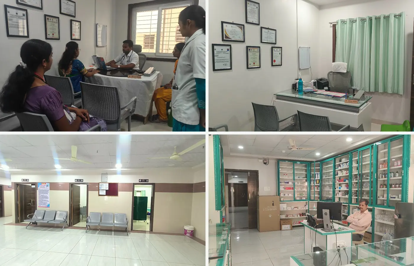 OPD, consultation & pharmacy